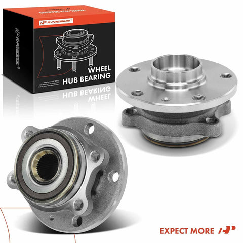 Two Pack Front Or Rear Wheel Bearing And Hub Assembly For VW And Audi Vehicles 2005 2019 Jetta Passat Golf Tiguan Beetle