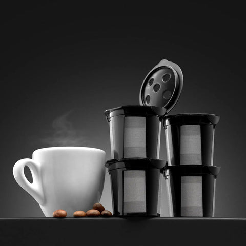Reusable K Cups For Home Brewing K Supreme Series Multistream 5 Needle Machines K Supreme Plus K Slim K Duo Gen 2 on black table