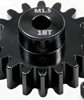 Hardened Carbon Steel RC Pinion Gear Set 5mm Bore, 12T-18T, Direct Replacement For TRAXXAS Losi 1X10 And 1X8 RC Cars
