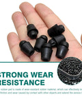 10 Pack Heavy Duty Automotive Rubber Hood And Trunk Mounds Elastic Door Damper Buffers Noise Reduction Shock Absorbers Badass Protection For Your Rig In Black held in hand