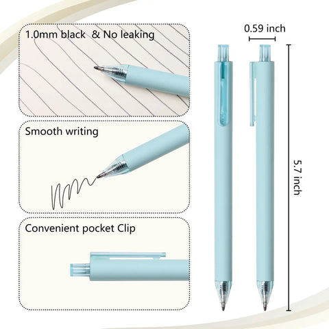 Bulk 50 Pack Ballpoint Pens With 1.0mm Tip For Smooth Quick Dry Black Ink No Smear Writing Comfortable Grip Ideal Office Supplies