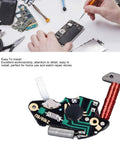 Precision Quartz Watch Movement Coil Circuit Board Alloy Replacement Part for clock repair and DIY watch modification.
