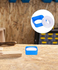 Top Shelf PTFE Adhesive Seal Tape 10 Rolls Of Water Leak Repair Wrap For Pipes And Threads Gonna Save Ya Time With This Ninja Tight DIY Plumbing Fix Daily on a workbench.