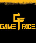Game Face logo with yellow and black design, related to Cyclone AEG Full Auto And Semi Auto Airsoft Rifle With 12 Round Rotary Magazine Up To 400 FPS Skirmish Ready For Outdoor Play Adjustable Hop Up For Windy Shots Realistic Feel Easy Modding Durable Build.