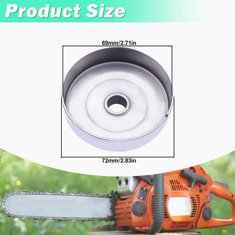 Stihl MS271 MS291 Chainsaw Clutch Drum And Oil Pump Kit 69mm size image with chainsaw background
