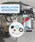 Installation view of Fuel Pump Replacement For Kohler 7000 Series Engines 17HP To 25HP, direct fit with BS 808656
