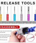Deutsch DT Connector Crimp Kit with open barrel crimpers and Weather Pack terminals removal tool for auto wiring.
