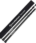 Adjustable Aluminum Tarp Poles For Tarps Canopies And Awnings Heavy Duty Telescoping Pole Set Of Two with carrying bag