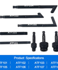 Must Have 3L Manual Transmission Fluid Transfer Pump Kit adapter nozzles for Ford BMW Honda Nissan VW Porsche Mini Audi Mercedes