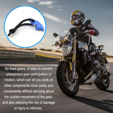 Jammer Lock Tool For ATVs And Motorcycles, Works With Most Transmissions And CVT Systems, Built Tough Aluminum Magnetic Locking Device