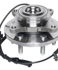 Front Wheel Bearing Hubs Assembly Kit For 2009 2010 Ford F150 RWD With ABS Sensor 6 Bolt Front Hubs Replacement Pair Includes Both Front Wheel Bearings And Hubs