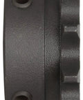 Side view of Roller Chain Sprocket For Series 41 Half Inch Pitch Single Strand Type B Hub With Two Setscrews And Keyway.