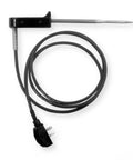 DuraNeedle Type K Thermocouple Probe Replacement For 350 AquaTuff, 4-Inch Stainless Steel Probe With 35.5-Inch Fluoroelastomer Cable
