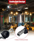 Straight Up Fitness Pulley Cable 118 Inch Adjustable Home Gym Replacement Built Tough With Steel Wire Rope And Nylon Core For Smooth Operation And Crushing Every Workout Rep Today in gym setting with stable ball design and wire detail.