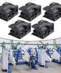 Five Piece Heavy Duty Push Button Switch Normal Open Configuration, rugged switches for shop equipment and garage projects.