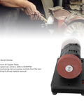 Diydeg Cordless Mini Bench Grinder With 3 Inch Grinding Wheel featuring a copper motor for precise tool polishing and material removal.