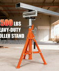 Heavy Duty Roller Stand With 2500 Lb Capacity And 28 To 52 Inch Adjustable Height Foldable Tool Stand for pipes wood and metalwork