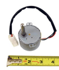 WaterWall Spray Arm Motor Replacement OEM Part DD31-00013B for Dishwashers shown with tape measure for size reference