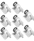 Heavy Duty Adjustable Furniture Leveling Feet With Lock Nuts 8 Pack Steel Construction For Precise Leveling And Effortless Installation Anti Slip Gripping Pads For Cabinets Workbenches Desks And Tables, 8 steel feet