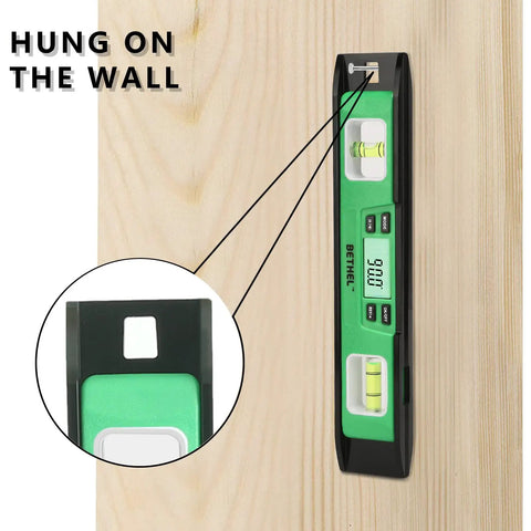 Premium 10 Inch Digital Torpedo Level Featuring Powerful Magnetic Base And Accurate Electronic Inclinometer For Dead On Angle Readings And Legit Layout Work On Every Single Project