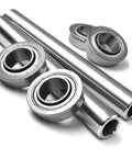 Heavy Duty Switch 2 Kit OEM Upgrade Built Tough Front Wheel Bushing To Bearing Conversion With Axles For TimeCutter ZS 5000 5000TF SS 5000 5035 5060 5425 Mowers, 304 Stainless Steel, Rust Resistant, High Strength Bearings. 2 axles with bearings