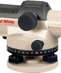 26-Power Automatic Optical Level With Lock-Out Compensator for easy transport, featuring precision dials and sturdy build.