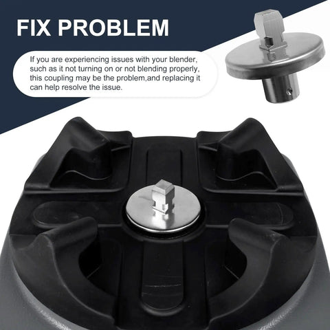 Blender Drive Coupling Replacement For CB15 And CB15T Blenders 502696 Drive Gear for smooth power transfer.