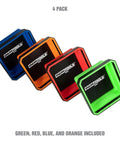 Foldable Magnetic Parts Tray Set For Mechanics Collapsible Four A Half Inch Square Tray With Two Pound Capacity