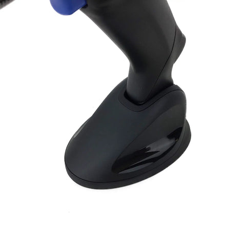 Close-up of the base of the Omnidirectional Corded Barcode Scanner Kit With Fixed Stand for 2D and 1D Scanning Standard Range IP52 Rated