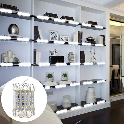 Brighten Your Storefront With Waterproof 5050 SMD LED Window Light Strips Kit 40 Ft Total 80 Modules Ideal For Storefront Signage Lightbox