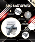Stainless Steel Dishwasher Door Spring Kit Replacement For Bosch Parts with springs, cables, and instructions displayed