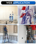 Adjustable Drywall Stilts 24 To 40 Inch Professional Grade Aluminum Painter Stilt for ceiling work and cosplay helpers