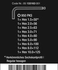 Hex Plus 3 L Key Set Metric Chrome Plated 9 Piece Hex Keys Built Tough For Hex Socket Screws With Hex Plus details