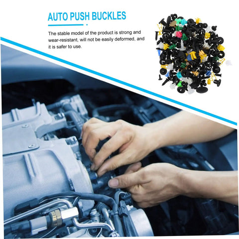 Top Shelf Automotive Push Rivets 500 Pack No Sweat Bumper Trim And Door Panel Clips Quick Swap Universal Car Fasteners For Daily Cruisers And Hot Rod Builds