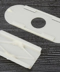 Beekeeping Essentials 10 Pack Plastic Bee Escape Doors For Hives One Way Exit Gates Odorless 4.4 x 1.7 Inches on striped surface