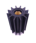 Neoprene Water Pump Impeller 09 820B for Marine Engine Cooling, 12 Blade Impeller, 95mm Diameter, 130mm Wide, 25mm Shaft