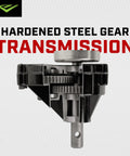 Hardened steel gear transmission component for One Person Earth Auger Powerhead 43cc 2 Cycle Viper Engine With 30 To 1 Transmission