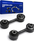 Front Sway Bar Link Pair For Ford Super Duty F 250 F 350 F 450 F 550 2007 2008 2009 2010 Replacement Kit Durable Auto Parts With Easy Install Fitment And Heavy Duty Construction, black sway bar links