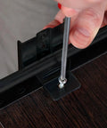 Installing Locking Drawer Slides Heavy Duty Full Extension Runners Side Mount Ball Bearing Rails on office desk