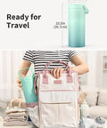 22 Oz Double Wall Insulated Stainless Steel Breast Milk Cooler Bottle For Nurses Keep It Chill Straight Up Fresher Formula Portable Travel Nursing Storage Flask in a backpack.