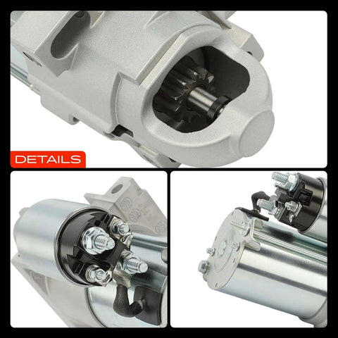 Beefy Marine Starter Motor For Mercruiser And Volvo Penta Boats Fits 4.3L 5.0L 5.7L 6.2L 7.4L 8.1L V6 V8 Engines Details
