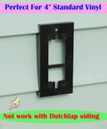 Vinyl Siding Mount For Video Doorbell 2020 2 3 4 3Plus 4Plus No Tilt Fixes Angled Install And Keeps Your Doorbell Level