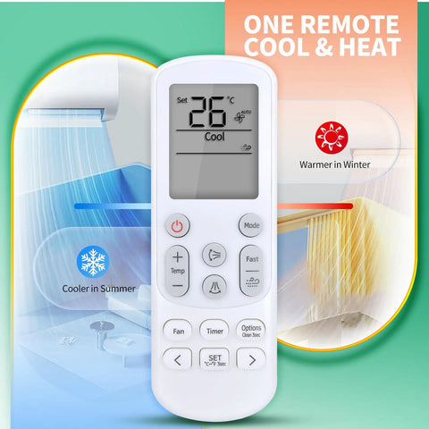 No Sweat Ac Remote Replacement For Samsung Air Conditioner Smart Infrared Transmitter With Plug And Play Ease Zero Glitch Pairing Compatible With Dk9625318f G B Units Smooth Sailing Home Climate Comfort Essentials