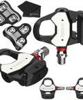 Assioma Pro RL 2 Double Sided Power Meter Set For Look Keo Compatible Pedals With Cycling Dynamics Black Cleats Zero Degree