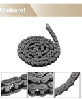Heavy Duty 10 Foot Roller Chain Kit With Connectors For Pulp Paper Mills And Sugar Factories Reliable Industrial Conveyor传动 Links That Hold Up Under Stress, coiled steel chain