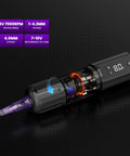 Wireless Tattoo Kit For Beginners All In One Rotary Pen Tattoo Gun Set With Cartridges Ink 1800mAh Battery Practice Gear