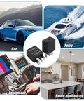 Heavy Duty 4 Pin 12V 30A Automotive Starter Relay For Smooth Circuit Control And Under Hood Power Upgrades With Quick Short Circuit Cutoff