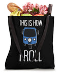 Killer Tuk Tuk Rickshaw Print Tote Bag With Bold East Asia Street Vibes Perfect Carry All Bag For Travelers And Auto Drivers Who Love Bangkok Culture Real Deal Everyday Messenger Bag 16 By 16 Inch filled with groceries and flowers.