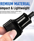 VW And Audi 11 Pack Oil Drain Plug Kit With Removal Tool For 1.8L 2.0L TSI Golf GTI Passat, A3 A4 A5 Q5 Q7 Leakproof Engine Sump Bolt Set That Fits Like A Glove. Black plastic removal tool shown close-up