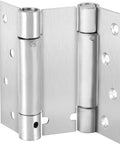 4 Inch Double Action Spring Door Hinges Heavy Duty Stainless Steel Ball Bearing Self Closing With Screws And Adjusting Pin Installed